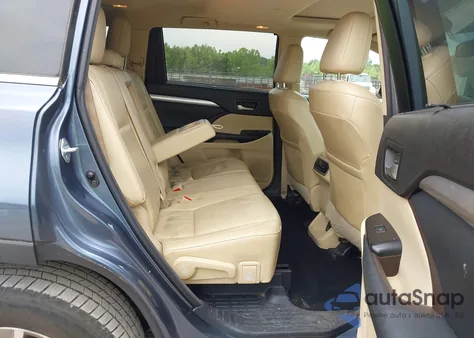 2015 Toyota Highlander Xle V6 из США, поврежденный, VIN 5TDJKRFH8FS183878